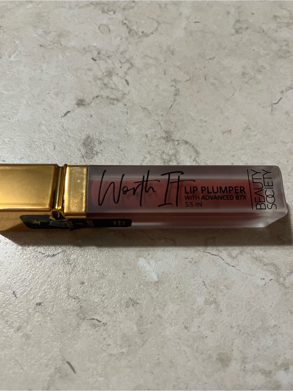 Beauty Society Worth It Lip Plumper — Rose Nude Shade